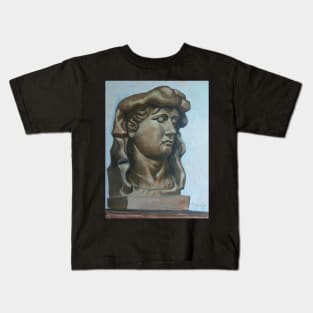 the statue Kids T-Shirt